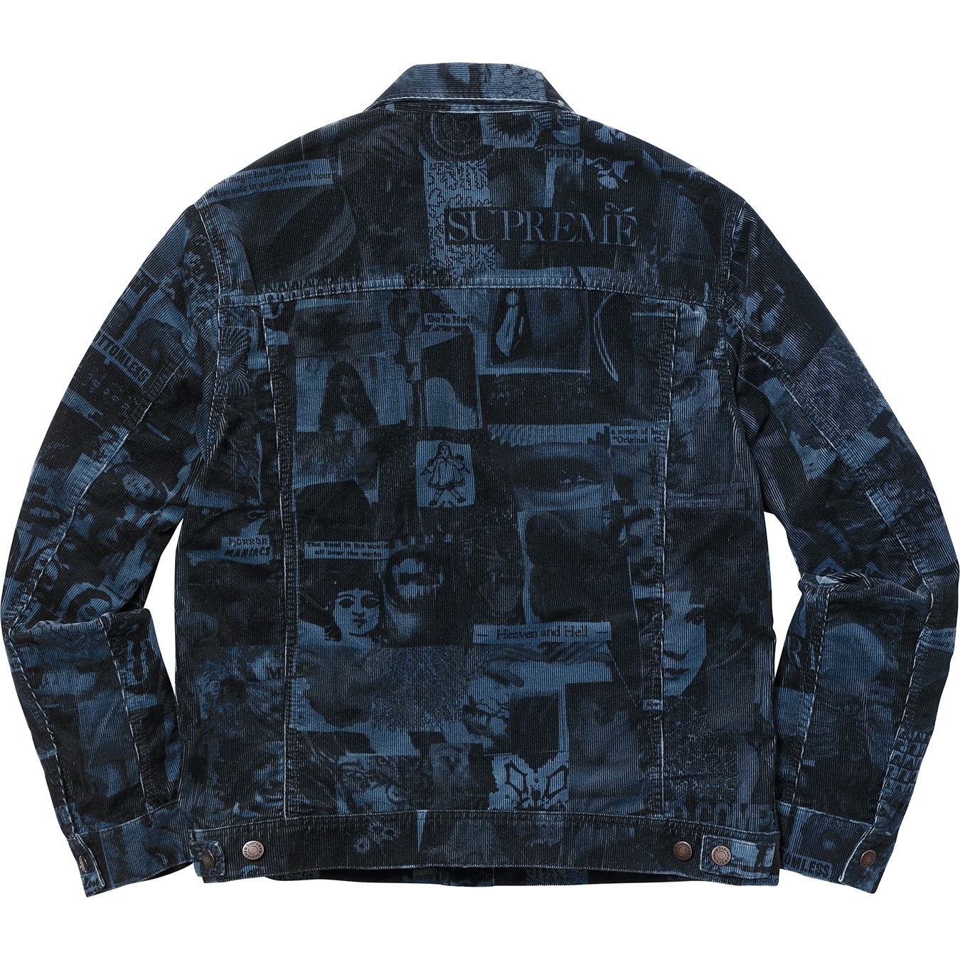 Vibrations Corduroy Trucker Jacket view 6